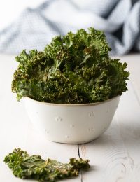 Baked Kale Chips Recipe #kale #healthy #fall #vegan #paleo
