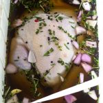 soaking turkey