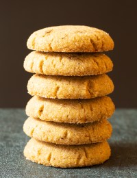 Homemade Brown Sugar Cookie Recipe close up