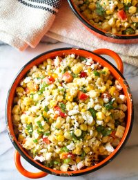 Grilled Mexican Street Corn Salad (Esquites)